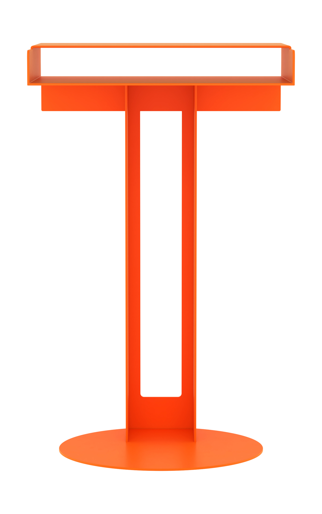 Metal Side Table Table d'appoint New Tendency Orange | Orange